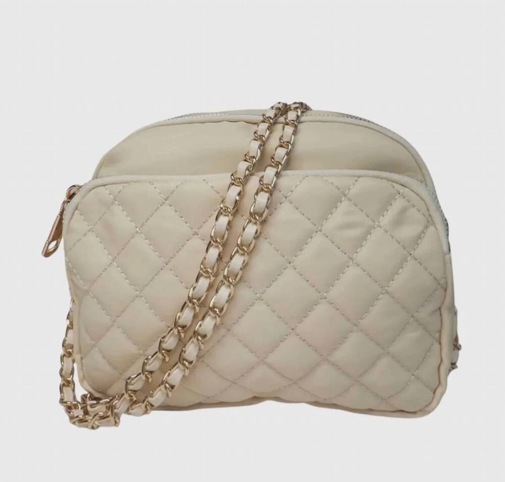 NEW CARRYING KIND girl's tate purse in ivory